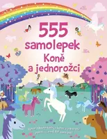 555 samolepek - Koně a jednorožci