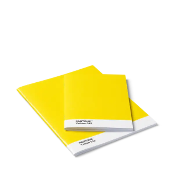 PANTONE Zápisník, 2 velikosti, měkká vazba - Yellow 012