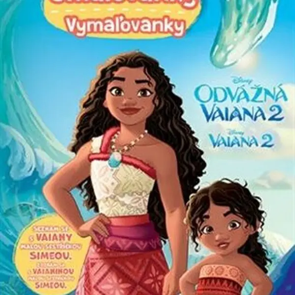 Omalovánky A5 Vaiana 2