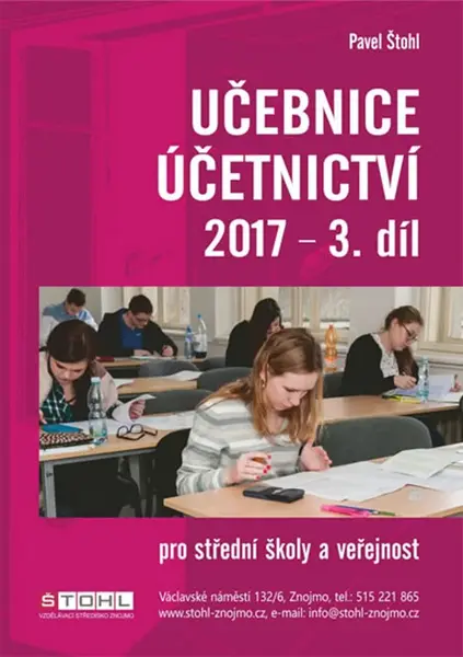 Učebnice Účetnictví 2017 - 3. díl