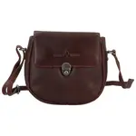 Luxusní dámská kožená crossbody kabelka GW Manoli, hnědá