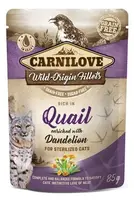 Carnilove Cat Pouch quail & dandelion sterilized 85g