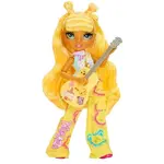 Rainbow High Junior Fashion bábika v rockovej kapele - Sunny