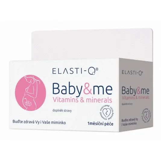 Elasti-Q Vitamins & Minerals s postupným uvolňováním 30 tablet