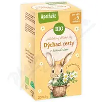 Apotheke Pohádkový dětský čaj Dýchací cesty s heřmánkem BIO 20x1.5g NEW