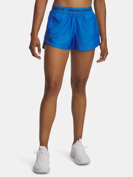 Dámské kraťasy Under Armour Tech Play Up Shorts-BLU - Dámské