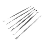 Modelcraft mini špachtľa z nerezovej ocele (sada 6ks)