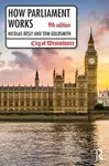 How Parliament Works - Nicolas  Besly, Tom  Goldsmith