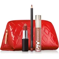 MAC Cosmetics Holiday Trending Tomorrow Lip Trio Nude vánoční dárková sada na rty