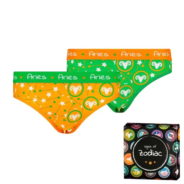 Dámské kalhotky Frogies Zodiac Beran 2P Dárkové balení