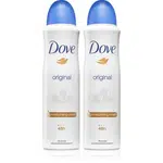 Dove Original antiperspirant ve spreji výhodné balení