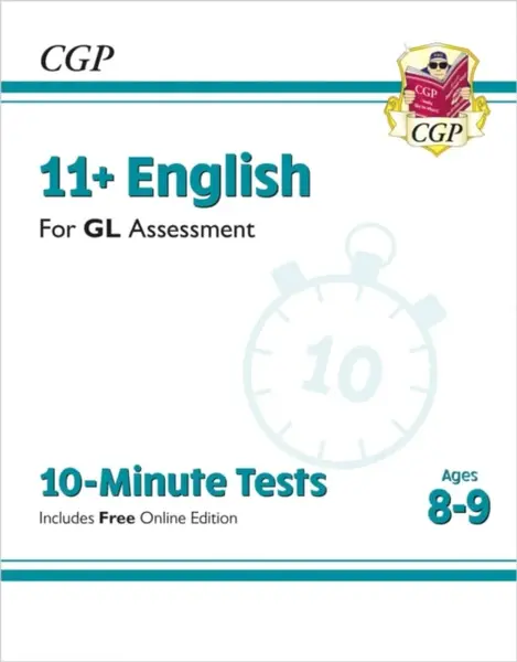 11+ GL 10-Minute Tests: English - Ages 8-9 (with Online Edition) - CGP Books