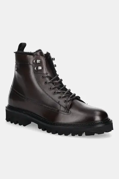 Kožená obuv BOSS Julyo