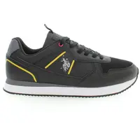 US POLO BEST PRICE MEN'S SPORTS FOOTWEAR BLACK