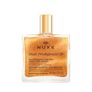 Nuxe Huile Prodigieuse® OR Multifunkční třpytivý suchý olej multifunkční třpytivý suchý olej na pleť, tělo a vlasy 50 ml