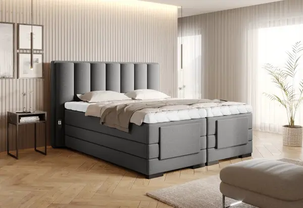Boxspring Veros Rozměr: 140 x 200 cm, látka: Gojo 5