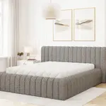 Postel Carilla - kovový rám + úložný prostor Rozměr: 140 x 200 cm, látka: Coralline 03