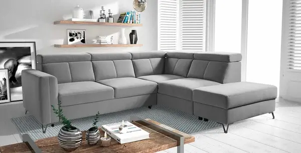 Sedací souprava Elbrus L 2 Provedení: Pravá varianta, Látka: Solar 79