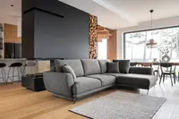 Sedací souprava Larde Provedení: Pravá varianta, látka: Roko 5