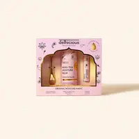 Delhicious Magic Moisture Gift Set sada péče o tělo a pleť 3 ks