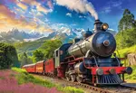 Puzzle Cestování vlakem 1000 dílků
