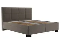 Postel Ela Matrace: Bez matrace, látka: Tiffany 29 Taupe