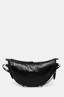 Kožená kabelka By Far Gib