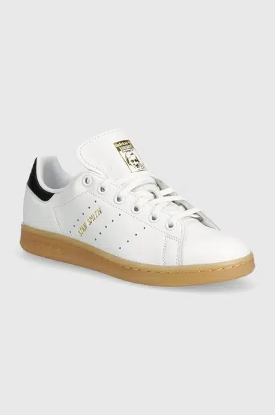 Detské kožené tenisky adidas Originals STAN SMITH biela farba, IH5352