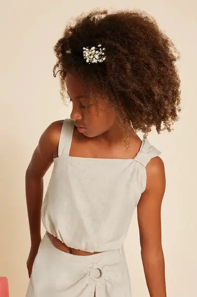 Detská blúzka z ľanu Mayoral