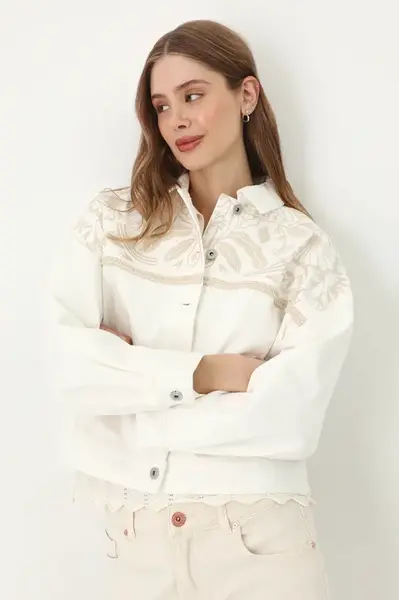 Bavlnená rifľová bunda Medicine