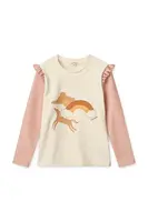 Detské tričko s dlhým rukávom na kúpanie Liewood Tenley Placement Swim Tee