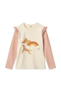 Detské tričko s dlhým rukávom na kúpanie Liewood Tenley Placement Swim Tee