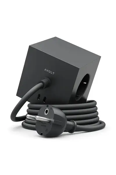 Magnetická nabíjacia kocka Avolt Square 1, 3 m Stockholm Black