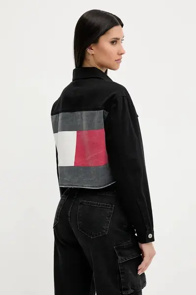 Rifľová bunda Tommy Jeans