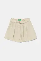 Detské ľanové šortky United Colors of Benetton