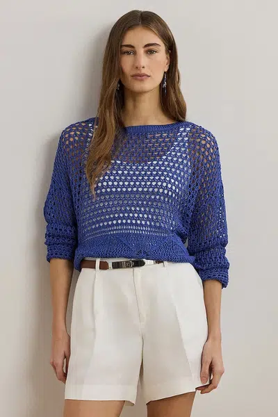 Ľanový sveter Lauren Ralph Lauren 200971146