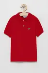 Detská bavlenná polokošeľa Lacoste