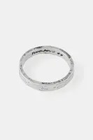 Postriebrený prsteň Twojeys