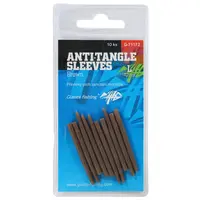 Giants fishing převleky proti zamotání anti-tangle sleeves brown large 10 ks - large