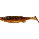 Savage gear gumová nástraha fat minnow t tail bulk motoroil uv - 10,5 cm 11 g