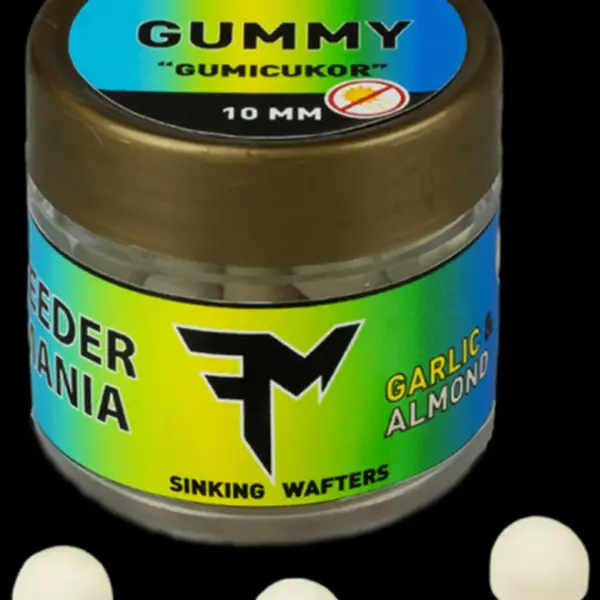 Feedermania gumový bonbón gumicukor 10 mm - garlic almond
