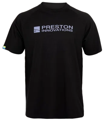Preston innovations tričko lightweight black raglan t-shirt - l
