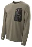 Nash triko zt hd long sleeve t-shirt green - xxl