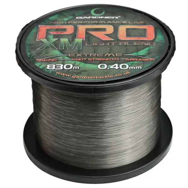 Gardner vlasec pro xm light blend-průměr 0,28 mm / nosnost 4,5 kg / návin 1470 m