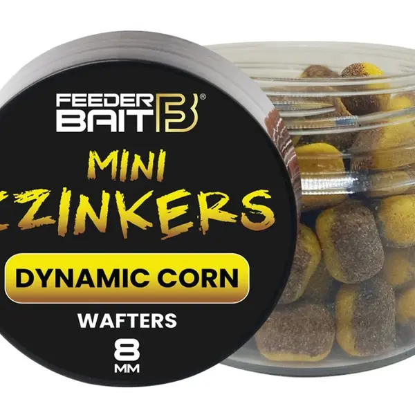 Feederbait wafters mini czinkers 6x8 mm - dynamic corn