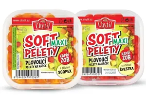 Chytil plovoucí soft pelety maxi 12-14 mm 30 g - jahoda