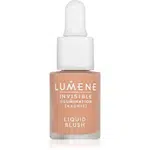 Lumene Invisible Illumination tekutá tvářenka pro rozjasnění pleti odstín Pink Blossom 15 ml