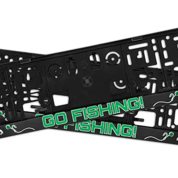Delphin 3d držák spz gofishing!