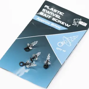 Nash držák nástrahy plastic swivel bait screw - 8 mm