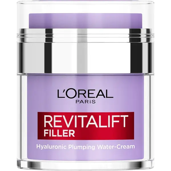 L'Oréal Paris Lehký pleťový krém s kyselinou hyaluronovou Revitalift Filler (Plumping Water-Cream) 50 ml
